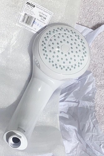 Mira logic hand shower - white, 4